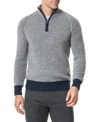 Rodd & Gunn Mackinder Quarter Zip Merino Wool Sweater