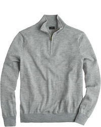 J.Crew Merino Wool Half Zip Sweater