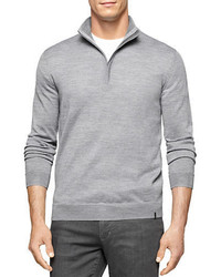Calvin Klein Merino Wool Quarter Zip Sweater