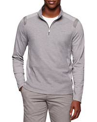 Calvin Klein Textured Quarter Zip Sweater