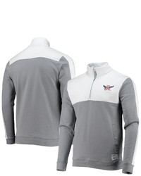 Under Armour White Auburn Tigers Game Day All Day Fleece Half Zip Jacket At Nordstrom