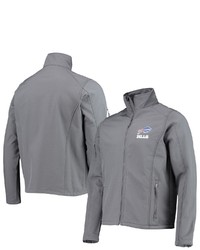Dunbrooke Charcoal Buffalo Bills Sonoma Softshell Full Zip Jacket