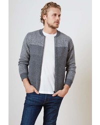 Dillon Knit Zip Up Sweater