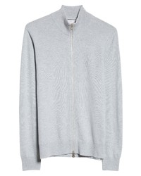 Brunello Cucinelli Full Zip Cashmere Sweater In Cay40 Light Blue At Nordstrom
