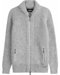 DSQUARED2 Knitted Cardigan With Alpaca And Virgin Wool