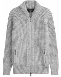 DSQUARED2 Knitted Cardigan With Alpaca And Virgin Wool