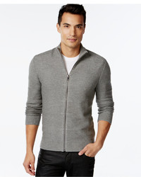 INC International Concepts Mock Neck Full Zip Sweater