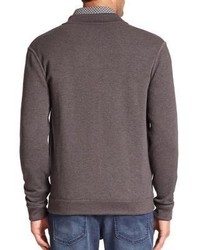 Hugo Boss Scavo Reversible Full Zip Cotton Sweater