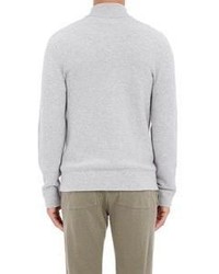 James Perse Zip Front Sweater Grey