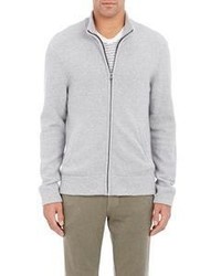 James Perse Zip Front Sweater Grey