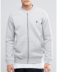 French Connection Zip Through Baseball Sweat
