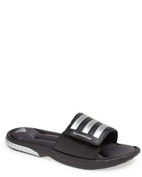 Horizontal Striped Rubber Sandals
