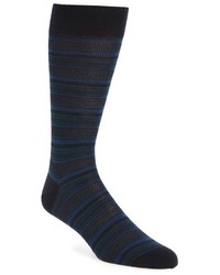 Horizontal Striped Wool Socks
