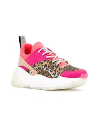 Stella McCartney Eclypse Leopard Print Sneakers