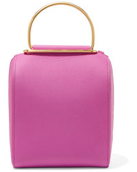 Roksanda Besa Textured Leather Shoulder Bag Pink