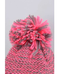 Boohoo Brooke Knitted Bobble Hat