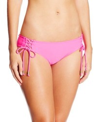 Hobie Palm Beach Lace Up Hipster Bikini Bottom