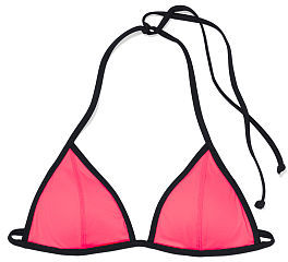 Achteruit virtueel De stad Victoria's Secret Pink Triangle Bikini Top, $26 | Victoria's Secret |  Lookastic