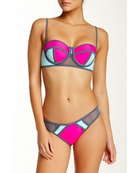 The Bikini Lab Sporty Bustier Bikini Top