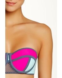 The Bikini Lab Sporty Bustier Bikini Top