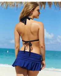 Lauren Ralph Lauren Triangle Halter Bikini Top