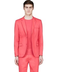 Calvin Klein Collection Coral Red Blazer
