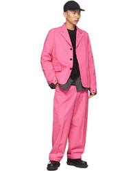 Sacai Pink Weather Mix Jacket