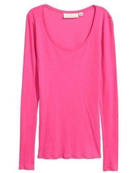 H&M Long Sleeved Jersey Top