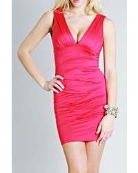 Branded Bodycon Cocktail Dress