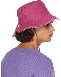 Jacquemus Pink Le Bob Artichaut Hat
