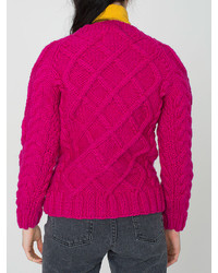 American Apparel Unisex Cable Knit Canadian Sweater