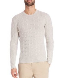 Polo Ralph Lauren Cable Cashmere Crewneck Sweater
