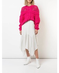 Prabal Gurung Chunky Cable Knit Sweater