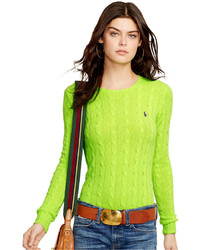 Polo Ralph Lauren Crew Neck Cable Knit Sweater