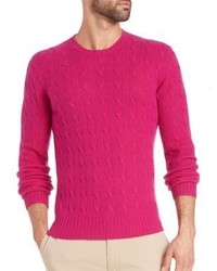 Polo Ralph Lauren Cabled Cashmere Crewneck | Where to buy & how to wear