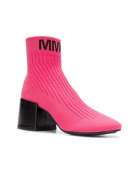MM6 MAISON MARGIELA Logo Sock Boots