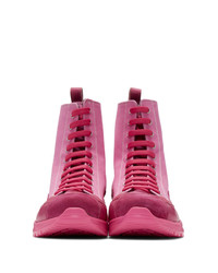 ION Pink N7 High Top Sneakers
