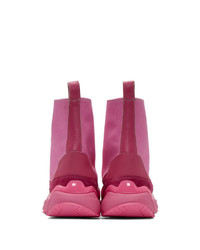 ION Pink N7 High Top Sneakers