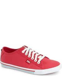 Hot Pink Canvas Sneakers