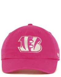 Cincinnati Bengals 47 Brand Girls NFL Pink Strawberry cap hat ages 8 to 14