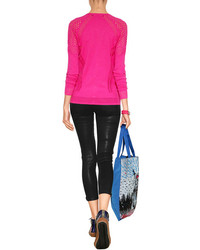 Marc by Marc Jacobs Cardigan In Pop Pink