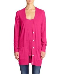 Saks Fifth Avenue Collection Cashmere Long Cardigan