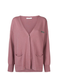 Fabiana Filippi Contrast Patch Cardigan