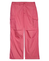 Our Legacy Trekking Cargo Pants In Cerise Cotton At Nordstrom