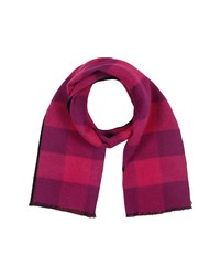 Hot Pink Check Scarf