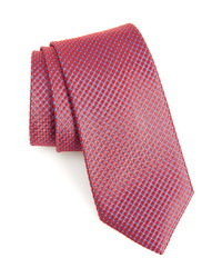 Hot Pink Check Tie