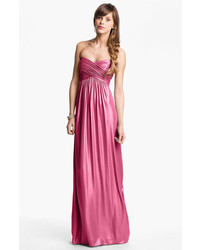 Laundry by Shelli Segal Shimmer Chiffon Gown