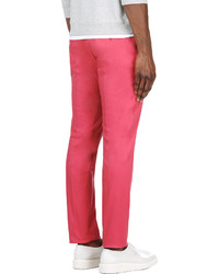 DSquared 2 Coral Pink Slim Trousers