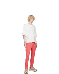 Homme Plissé Issey Miyake Pink New Colorful Basics 2 Trousers