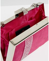 Lotus Box Clutch Bag
